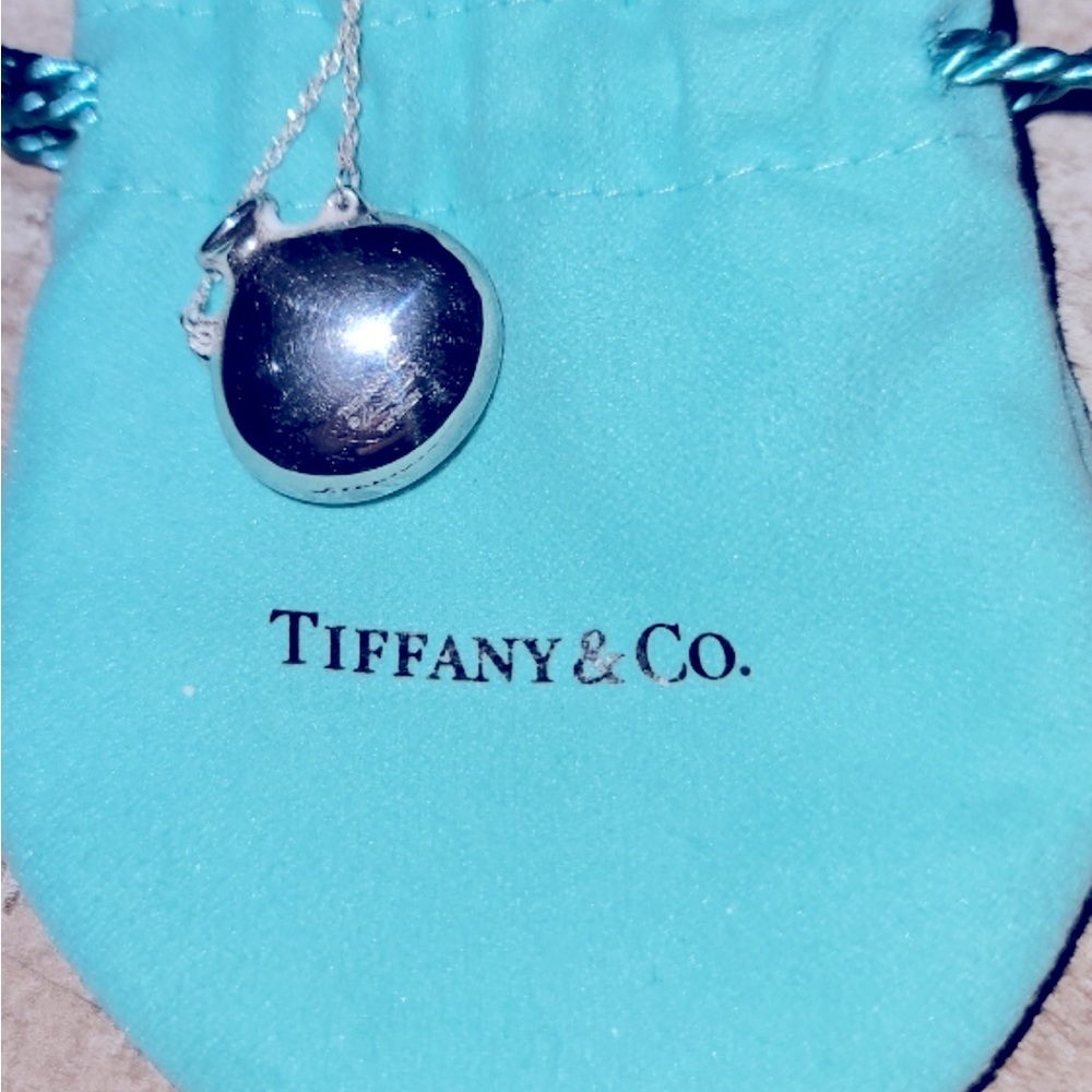 Tiffany EUC closed bottle necklace by Elsa Peretti on 18 inch chain